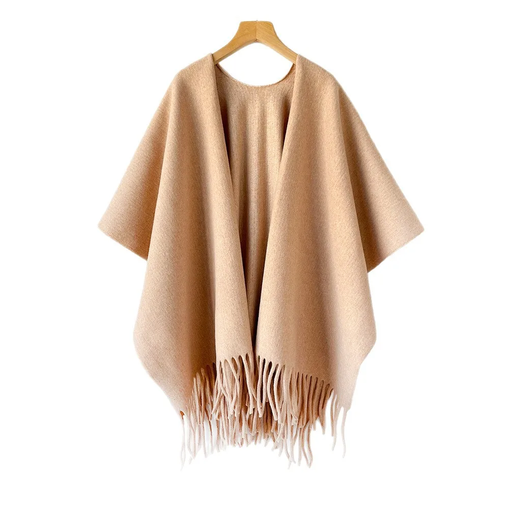 Winter Shawl Cape Womens Thick - огляд і ціна Woven Scarf Blanket