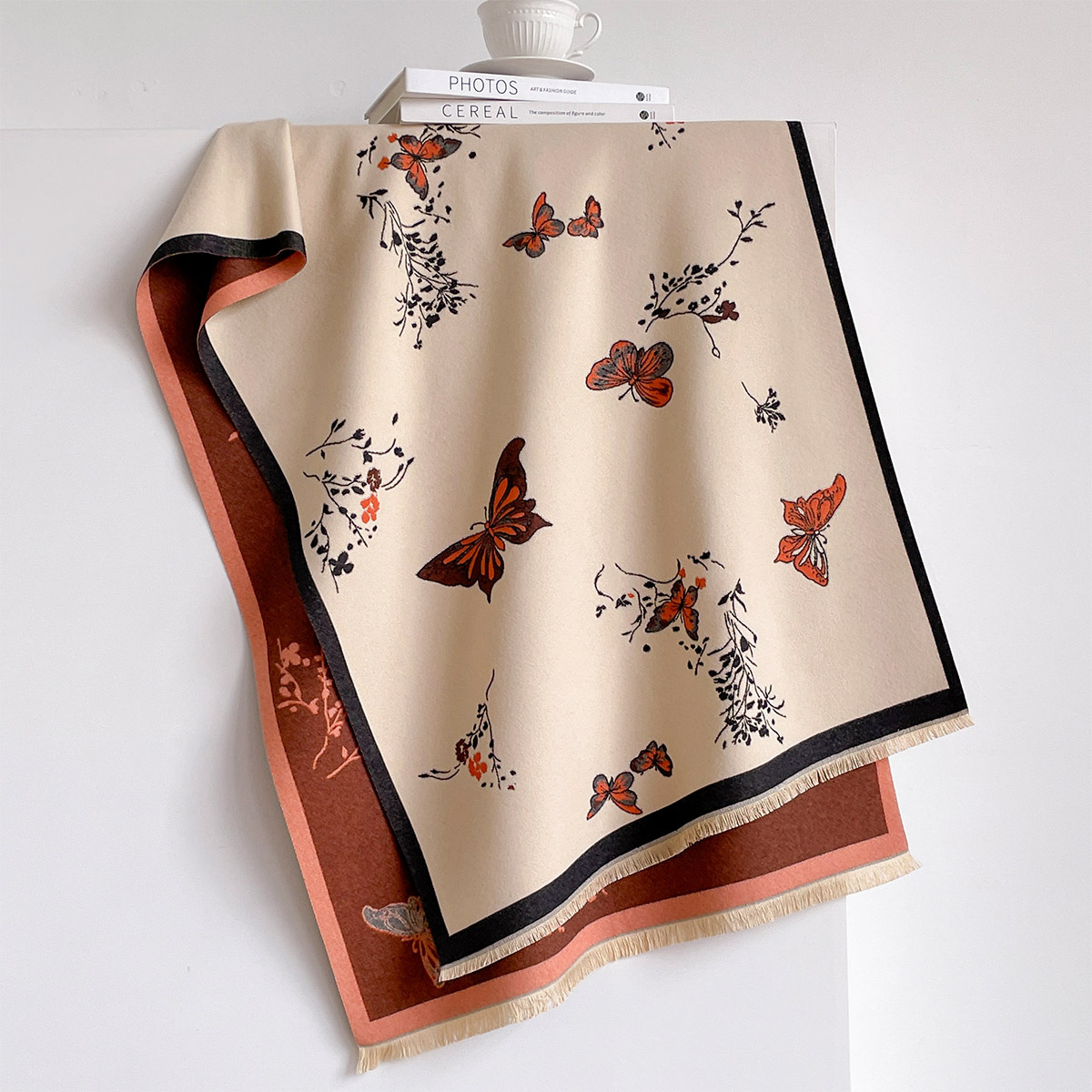 Women Imitation Cashmere Scarf - огляд і ціна Woven Scarf Blanket