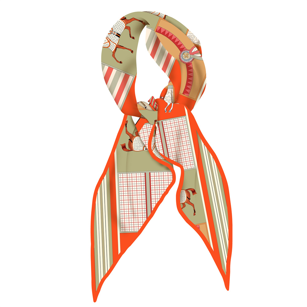 New Design Fashion Printed Sil - огляд і ціна Scarf Silk Square