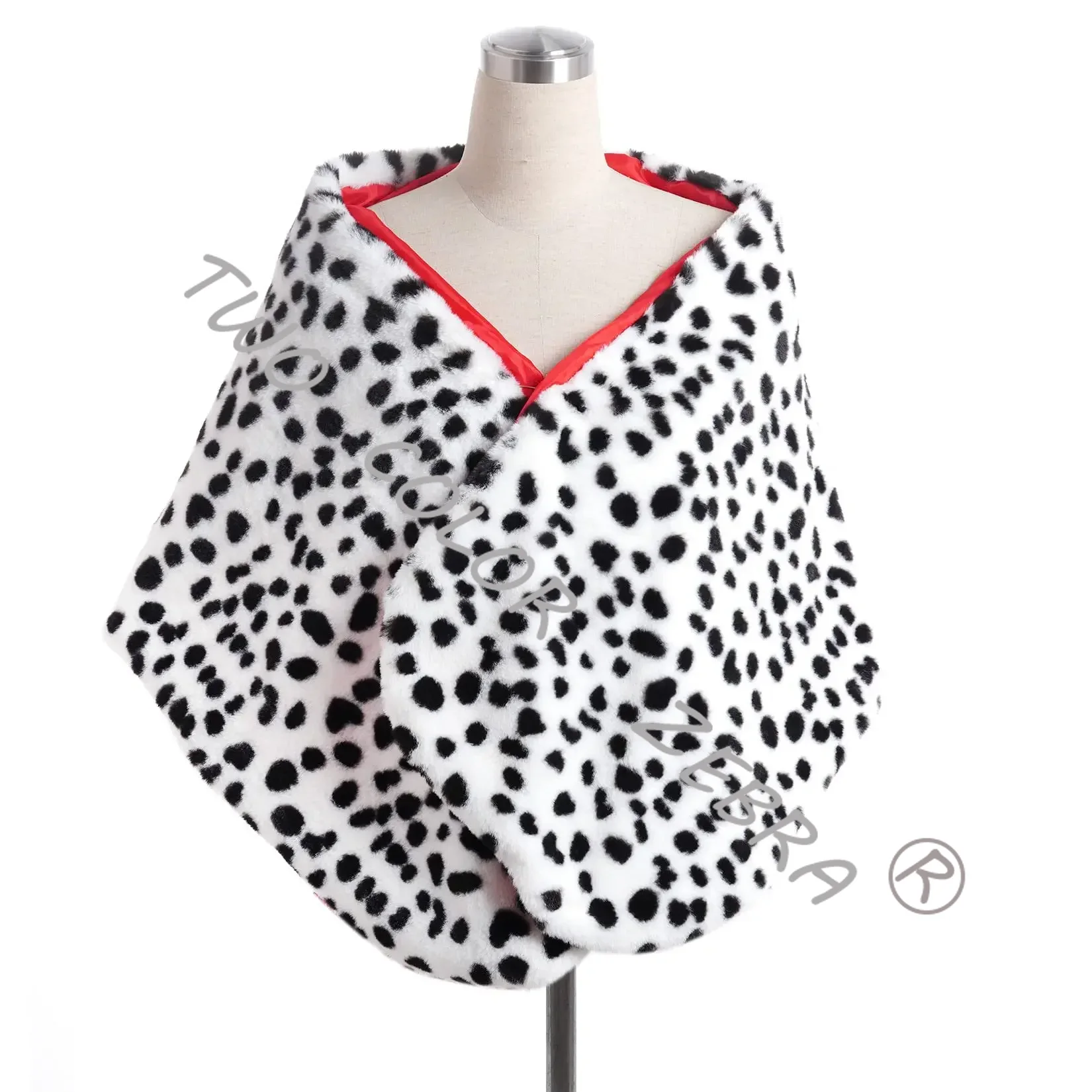 Cruella Deville Cosplay Costum - огляд і ціна Face Scarf Mask
